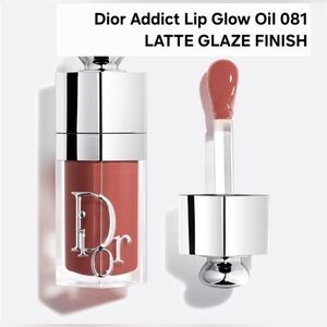 Dior Addict Lip Glow Oil 081 LATTE GLAZE FINISH. BNIB